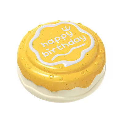 Goede prijs. Gefeliciteerd met je verjaardag Interactief Geschenk Kauw Squeaky Toys Hond Taart Vorm Kauw Speelgoed online