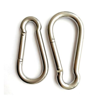 Goede prijs. Elektrolytische behandeling Technologie roestvrij staal DIN5299C Carabiner Snap Spring Hook online