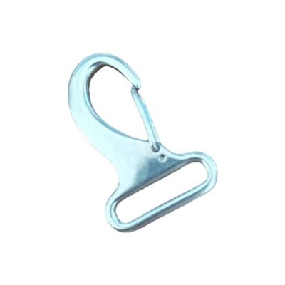 Goede prijs. Stainless Steel bevestigingsstuk Vlam Snap Hook met 32 mm zilveren ei-vormige riem Hook online