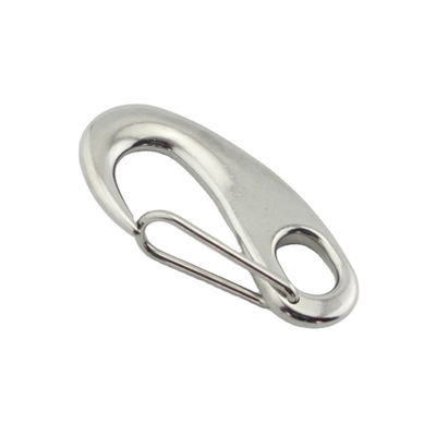 Goede prijs. Eivormige roestvrijstalen veer Snap Hook Boat Accessories Rigging Hardware online