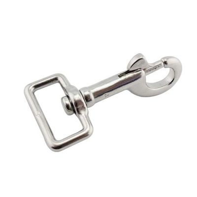 Goede prijs. Gepolijste vierkant draaiende oogbout Snap Hook voor distributie rigging hardware online