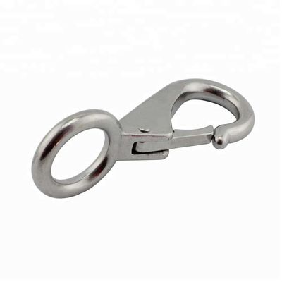 Goede prijs. Roestvrij staal 316 Mini Rigid Swivel Eye Snap Hook voor Marine Quick Linking Requirements online