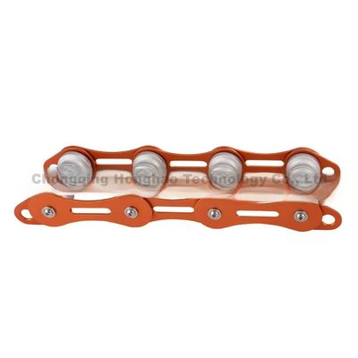 Goede prijs. FourSlot Chain Rope Protector Duurzame aluminiumlegering voor buitenafstandsrescue klimtoerusting online