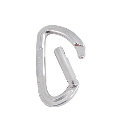 Goede prijs. Heavy Duty 22KN D-formaat klimcarabiner met rechte poort en aluminiumlegering online