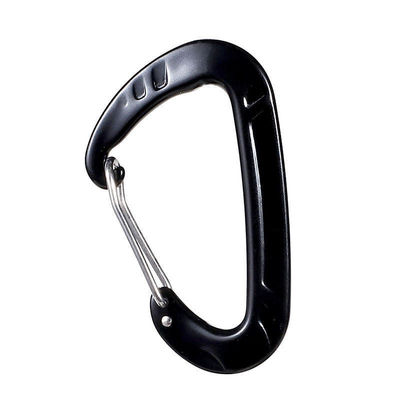 Goede prijs. 7075 Aluminium legering karabiner 12KN Sterkte ZINK PLATED afwerking voor huisdier D-Shape Hook online