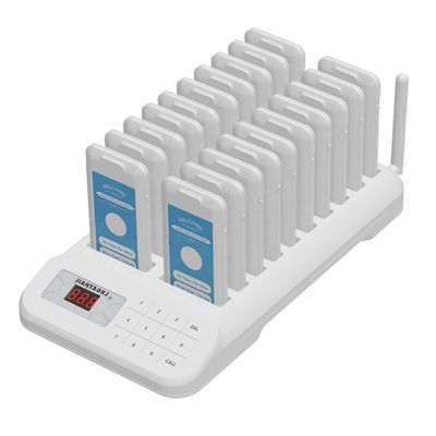 Goede prijs. Een set van 20 stuks draadloos pieper systeem wachtrij Buzzer Pocsag moet hebben voor dessert bars online