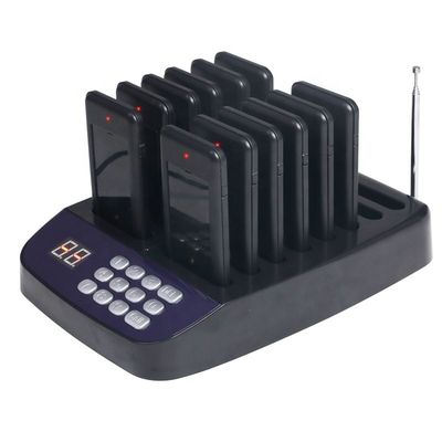 Goede prijs. 300mAh Lithiumbatterij Draadloze Pager Kit Queue Buzzer Systemen bij redelijk Restaurant online