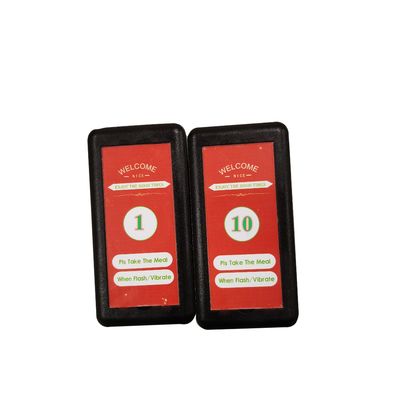 Goede prijs. 433Mhz Frequentie Gemakkelijk te communiceren Gasten Restaurant Paging Systeem Met 300mAh Battery online