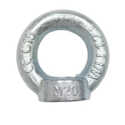 Goede prijs. Verzorging Rigging Lifting Ring Carbon Steel gegalvaniseerd oogmoer DIN 582 met zink afwerking online