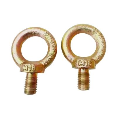 Goede prijs. Geel zinkgeplatte staal JIS 1168 Lifting Eye Bolt voor duurzaam en stevig tillen online