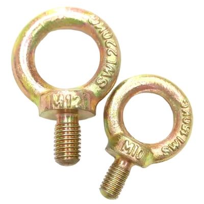 Goede prijs. Drop gesmeed opheffing oogbout met ZINK afwerking Topverkoper in rigging hardware online
