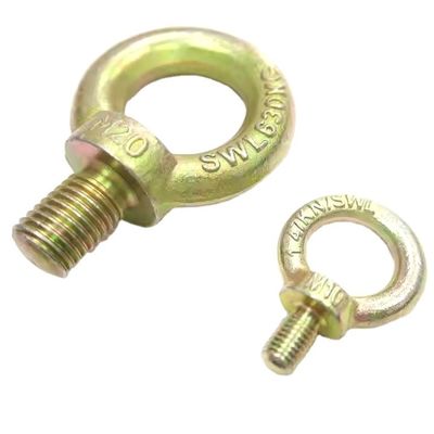 Goede prijs. Gegalvaniseerd staal M20 ZINK geplatte druppel gesmeed oog schroef opheffing ring JIS1168 oogbout online