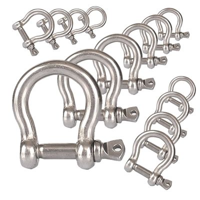 Goede prijs. Precision Casting Technology Heavy Duty D Ring Shackle voor bow rigging toepassingen online