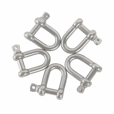 Goede prijs. 304 roestvrij staal D ring boeien slot D verbindingen Clip Hook voor zware constructie online