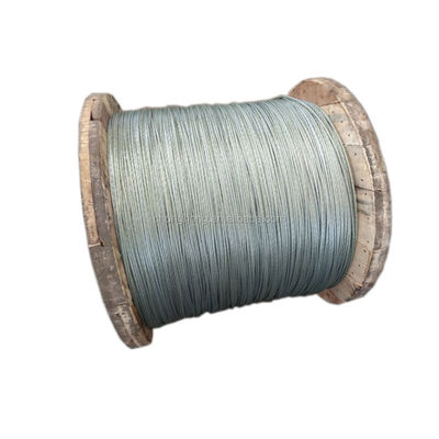 Goede prijs. 0.8 mm-4.9 mm Constructie IEC 888 Zinkgecoate staaldraadstrenggeleiders online