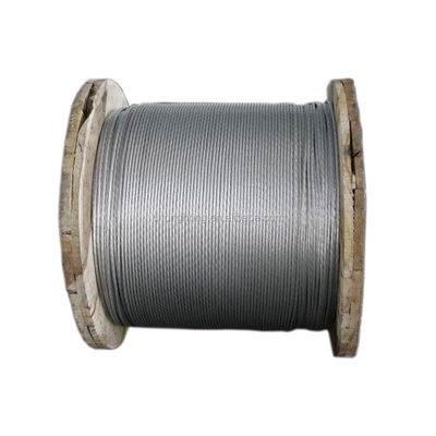 Goede prijs. 8mm 10mm gegalvaniseerd staaldraad touw voor 8x19S DIN3062 Lift touwen Staal kwaliteit Lengte 1000m/reel of per uw verzoek online