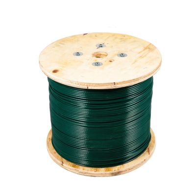 Goede prijs. Gegalvaniseerd PVC PU bedekt staalkabel Plastic bedekt draad touw met GB Standard Diameter 2mm-38mm 7*19 online