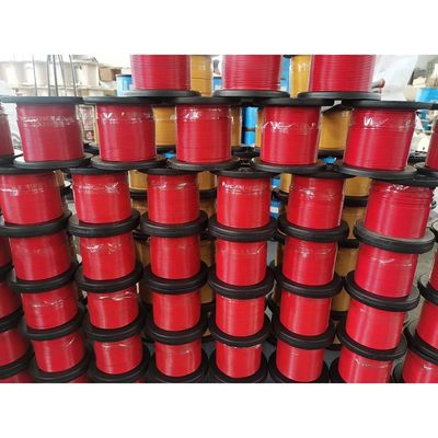 Goede prijs. Diameter 5/32 inch tot 7/16 inch Carbon Steel Grade PVC Coated Steel Wire Rope Wire voor directe aankoop online