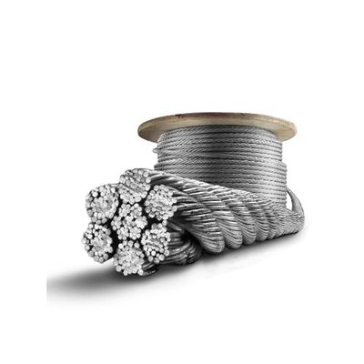 Goede prijs. 8mm 10mm 12mm 14mm 14mm 20mm gegalvaniseerd staaldraad touw/kabel voor het tillen met treksterkte 1570Mpa-2160Mpa In spoel online