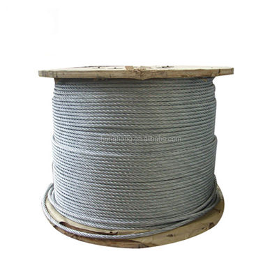 Goede prijs. 9x19S 16mm Algemeen Lifttouw Diameter 8-22mm Niet-legering 1570MPa/1770MPa gegalvaniseerde staaldraadtouwen voor liften online