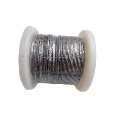 Goede prijs. 1x7 Inox Kabel touw Draad roestvrij staal draad touw 1,5 mm 2 mm 3 mm 4 mm Si Inhoud % 0,1 AISI304 AISI316 SUS304 SUS316 online