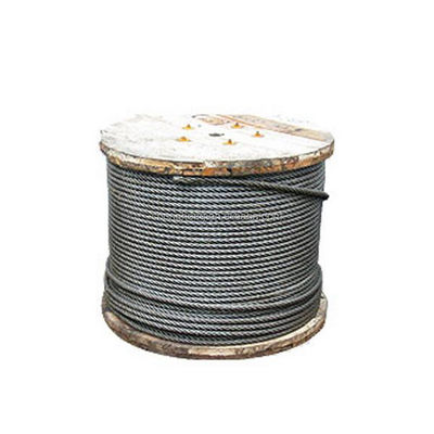 Goede prijs. 26 mm staalkabel 6x37 FC 6x37 IWRC staal touw ongegalvaniseerd staaldraad touw helder draad touw met geavanceerde technologie online
