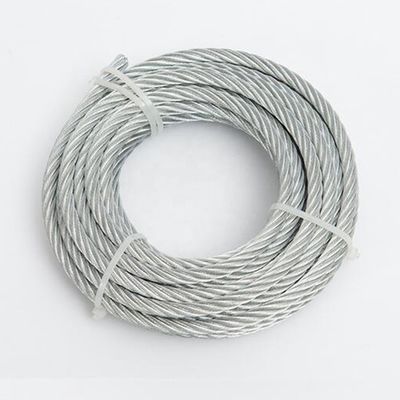 Goede prijs. 6x19S FC / 6x19W FC gegalvaniseerd staaldraad touw 8 mm voor zware en industriële toepassingen online