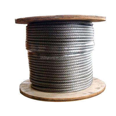 Goede prijs. 6x7/6x19/6x37/6x12/6x24 roestvrijstalen draadtouw voor hefmachines/kraanmachines/marine online