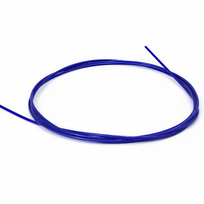 Goede prijs. Plastic bedekt gegalvaniseerd Kleurrijk PVC bedekt staaldraad touw 1*7 7*7 7*19 Kabeltouw voor buigwerk online