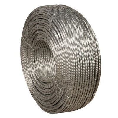 Goede prijs. 6x19 FC 10MM Ongegalvaniseerde staaldraad touw Staaldraad Kabelverwerkingsservice voor het snijden van roestvrij staal online