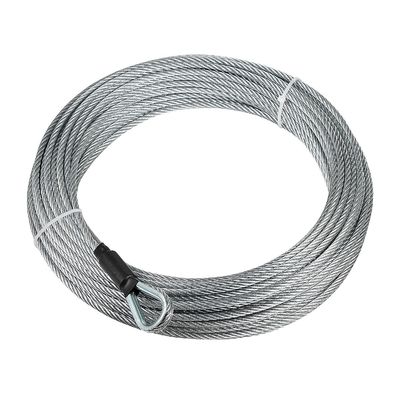 Goede prijs. 700 lb breeksterkte gegalvaniseerd stalen kabel 5/16 inch met speciale koude kop staal en andere verwerking service online