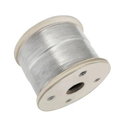 Goede prijs. Hoog corrosiebestendigheid 7x7 1,5 mm 2 mm PVC-gecoat roestvrijstalen draad touw voor het heffen en riggen 1570MPa 2160MPa online