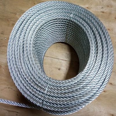 Goede prijs. 100ft spoelen 6x19 IWRC gegalvaniseerd staal kabel touwen Draad touw 3/32