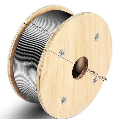 Goede prijs. Echte gegalvaniseerde ongalvaniseerde stalen kabel IJzeren kabel 6 mm 14 mm met niet-gecoate en verwerkende dienst online
