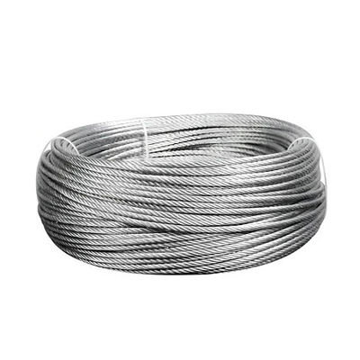 Goede prijs. 18X7 Iws 19X7 gegalvaniseerd draadtouw voor de bouw roestvrij staal 304 316 gele olie zwarte olie online