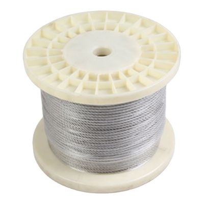 Goede prijs. 6*24 Stalen kabel touw Draden 6x24 ss304 ss316 Inox kabel roestvrij staal draad touw voor zware toepassingen online