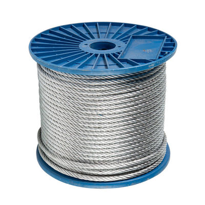Goede prijs. 6*7 Stalen kabel touw Draden 6*19 Stalen touw 6x7 6x19 gegalvaniseerde stalen draad touw Niet-legeringscertificaat ISO9001/ISO14001 online