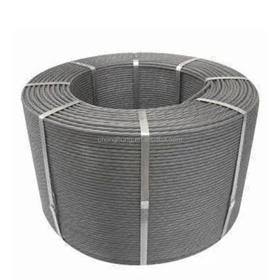 Goede prijs. 15.24 mm PC staal draaddraad voor voorgespannen beton Tolerantie ± 1% en spoelgewicht 1,8-2,1mts online
