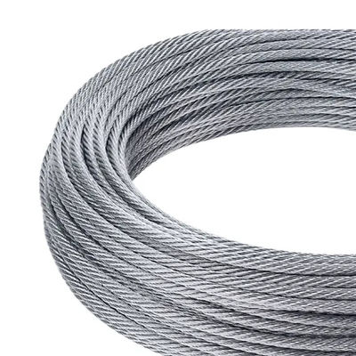 Goede prijs. Niet-gelegeerd gegalvaniseerd 8 mm 10 mm 12 mm flexibel stalen draad touw Carbon Steel kabel voor industriële toepassingen online