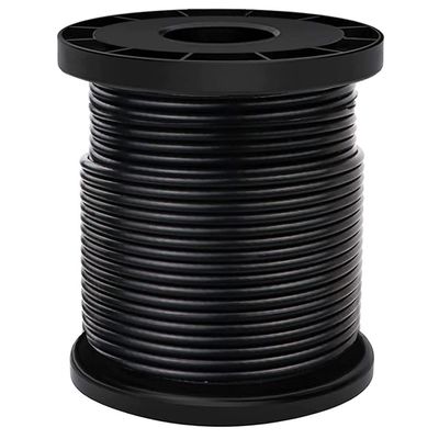 Goede prijs. Si-gehalte 0,1% Nylon-gecoat roestvrijstalen draad touw 1x19 voor zware toepassingen online