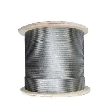 Goede prijs. Graad roestvrij staal 304 316 6X19 PP 15 mm staaldraad touw met organische kern GOST 2688-80 online