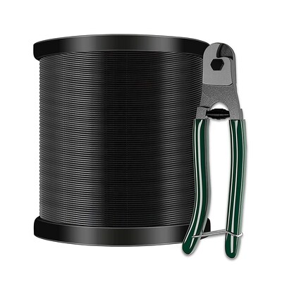 Goede prijs. 7x7 Strands Constructie 304 Roestvrij Staal Zwart Vinyl Gecoat Staalkabel en Staalkabel voor DIY Dekleuningen online