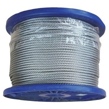 Goede prijs. 1000ft Plastic Reels 6x19 IWRC Draadtouwverwerkingsservice Ander certificaat ISO9001/ISO14001 gegalvaniseerde vliegtuigkabel online