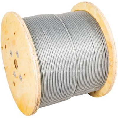 Goede prijs. Gegalvaniseerde staaldraad 3.97 mm MIL-DTL-83420 7x19 5/32