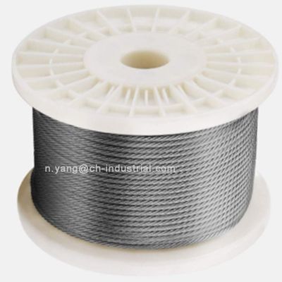 Goede prijs. 200ft stalen kabel T316 roestvrijstalen vliegtuigkabel 1x19 7x7 7x19 SS kabeldraad touw voor dekrailingsysteem online
