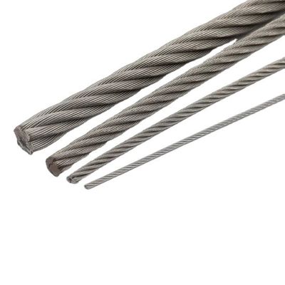 Goede prijs. Redelijke roestvrijstalen draad touw 1x7 1x19 1x37 met aanvaardbare OEM en 0,08% C-gehalte online