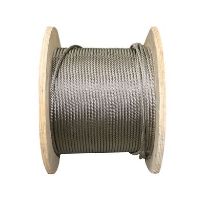 Goede prijs. Roestvrijstalen draad touw 7x7 structuur 2 mm diameter voor zware belasting en hoge treksterkte toepassingen online