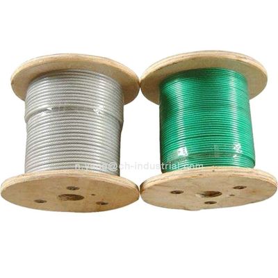 Goede prijs. PVC-gecoate stalen kabelsnoer 5/32