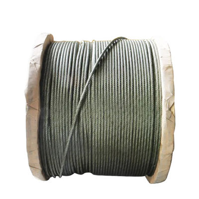 Goede prijs. 8x19S 8x7 PP-8mm Lift Bright Wire Rope met koolstofstaal materiaal en speciaal koud koppelend staal online