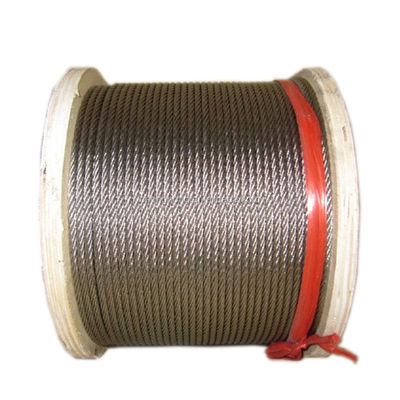 Goede prijs. Stalen kabel touwen Draad roestvrij touw 6x19 PP kern Inox kabel A2 A4 SUS 304 Tolerantie ± 1% Gepolijst Exporteur online